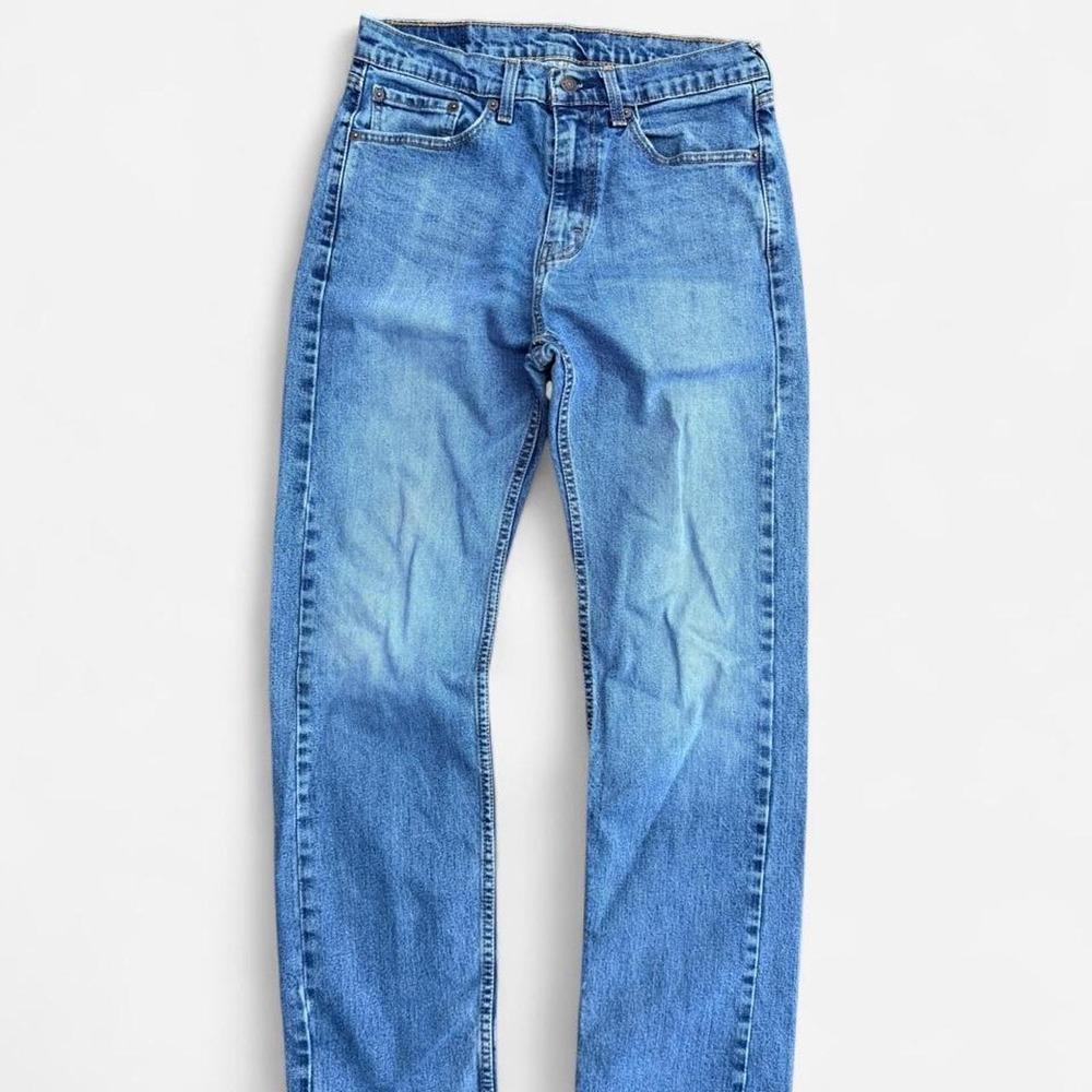 Vintage Levis 505 Mens Blue Jeans Straight Leg Regular Fit Denim W31 L32